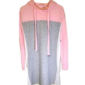 No Boundaries Woman's Oversized Hooded Sweatshirt Dress